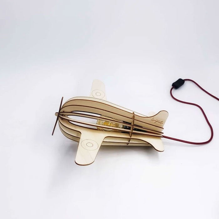 Lampe de chevet avion personnalisable