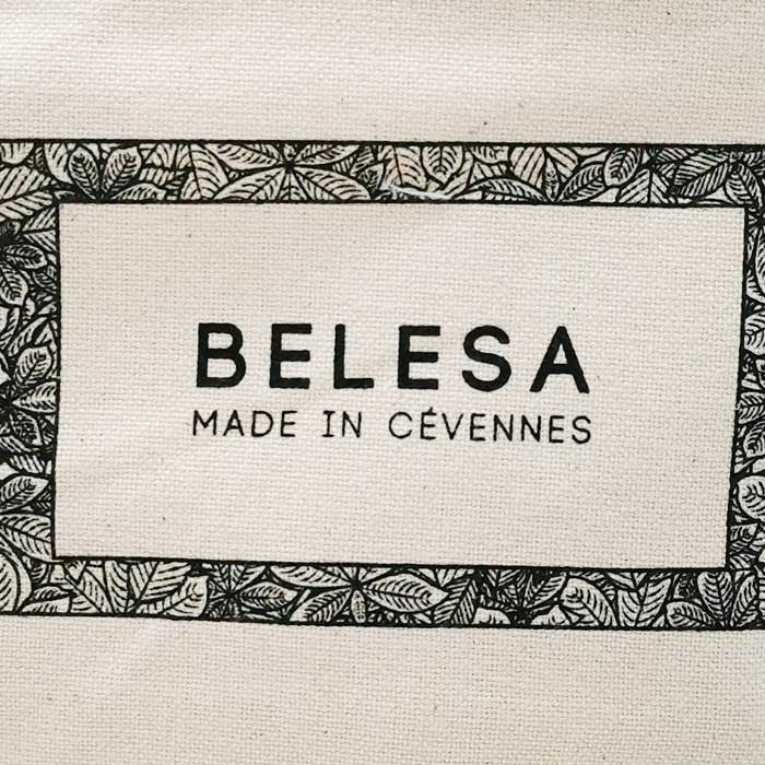 Trousse à maquillage en coton bio belesa