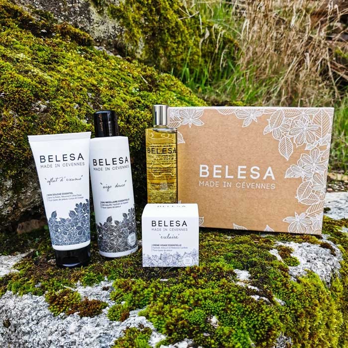 Coffret beauté soin visage et corps bio made in France