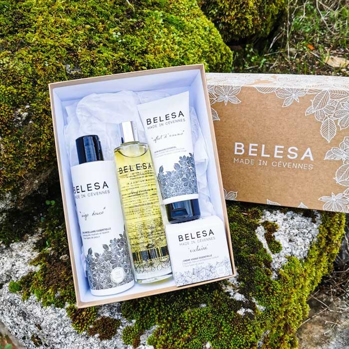 Coffret beauté soin visage et huile sèche bio