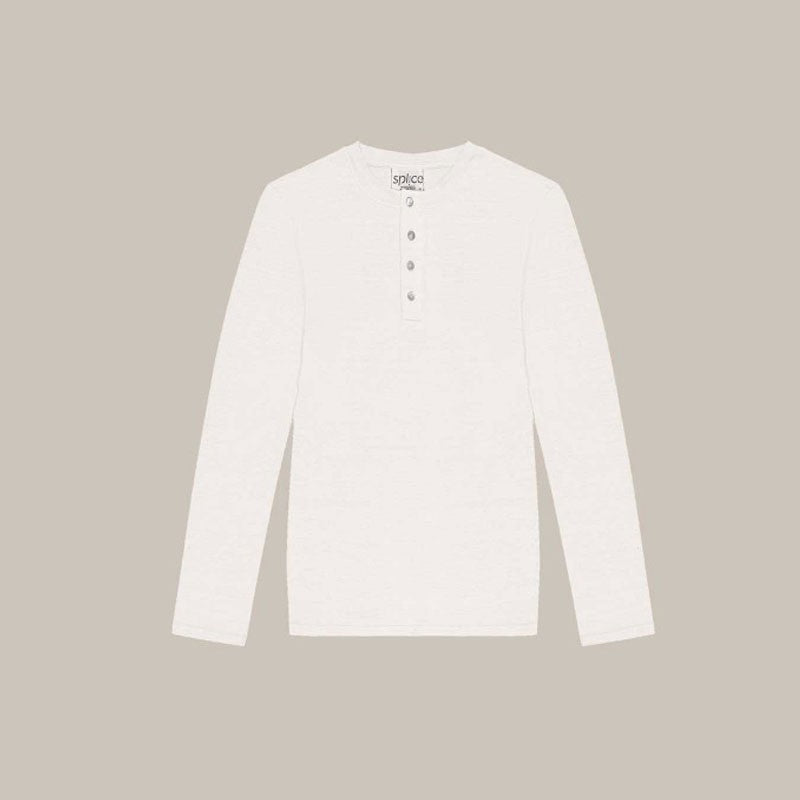 Tee-shirt en lin blanc