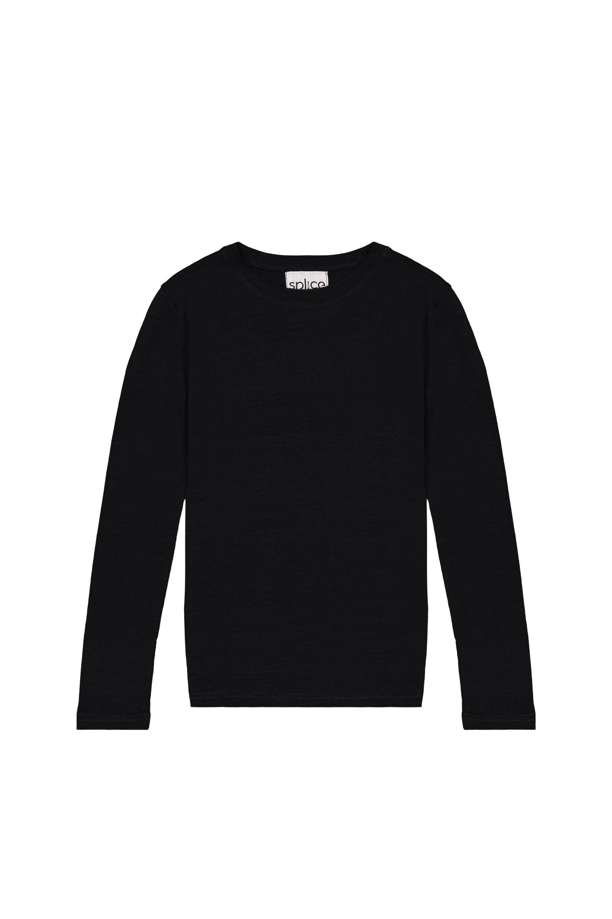 Tee-shirt en lin noir