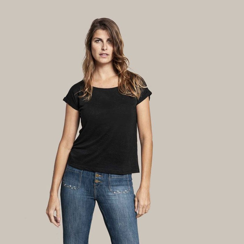Tee-shirt en lin femme
