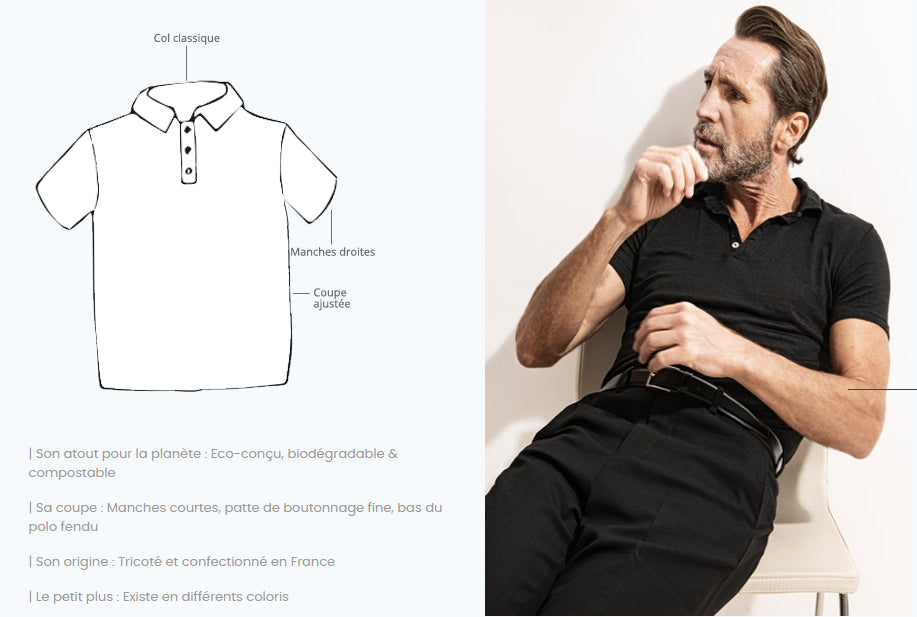 T-shirt tricoté en lin