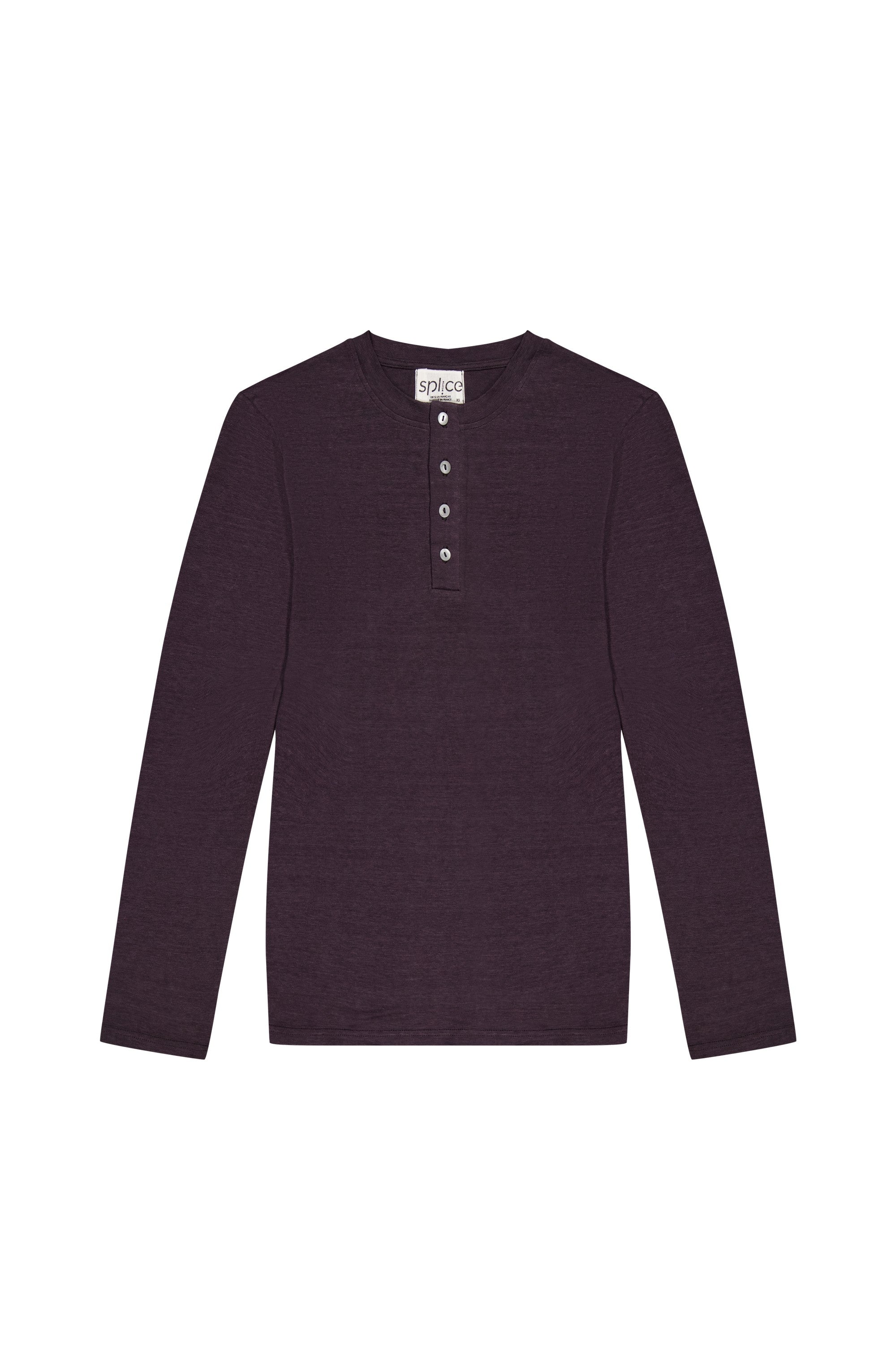 T-shirt en lin homme gris