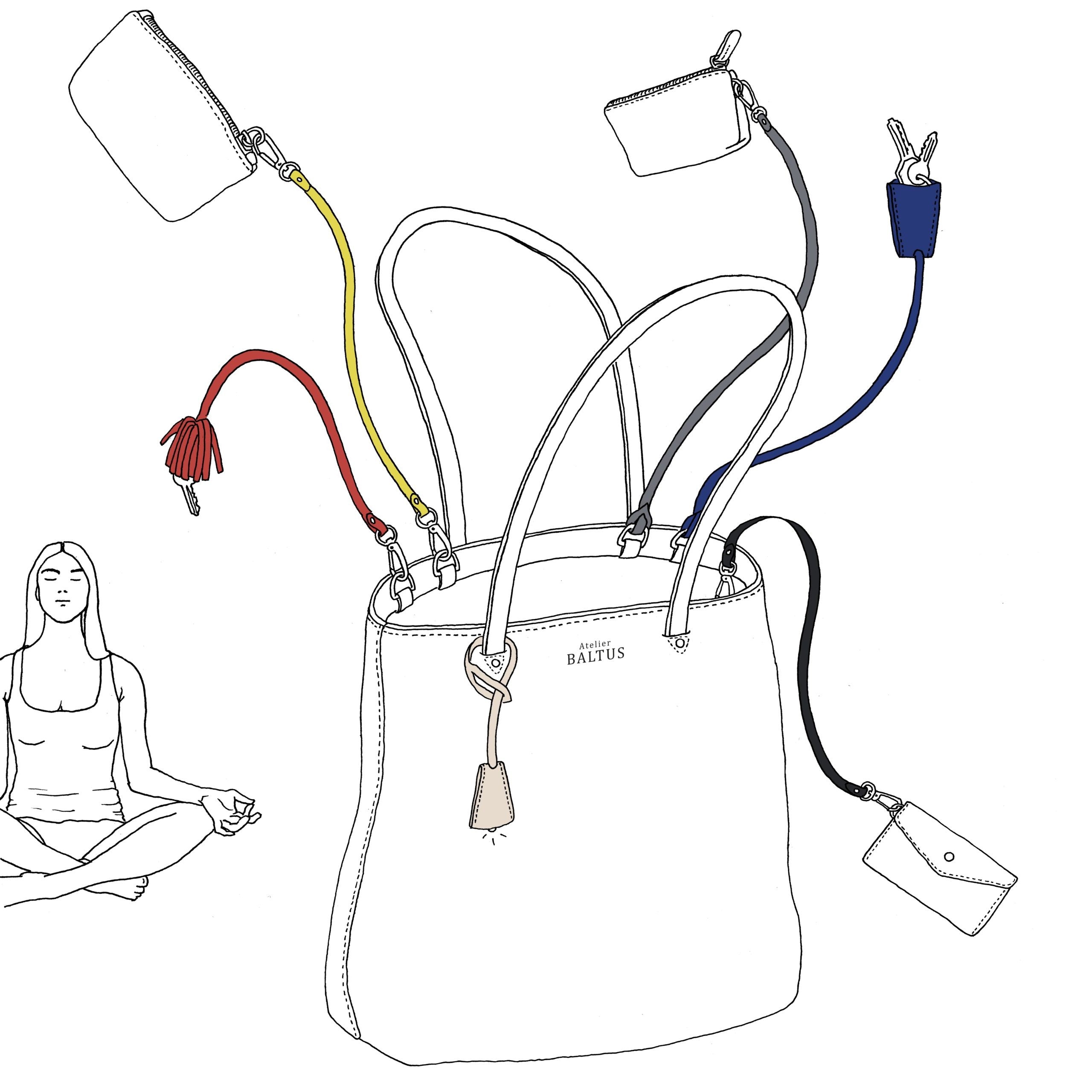 Accessoire sac à main en cuir france