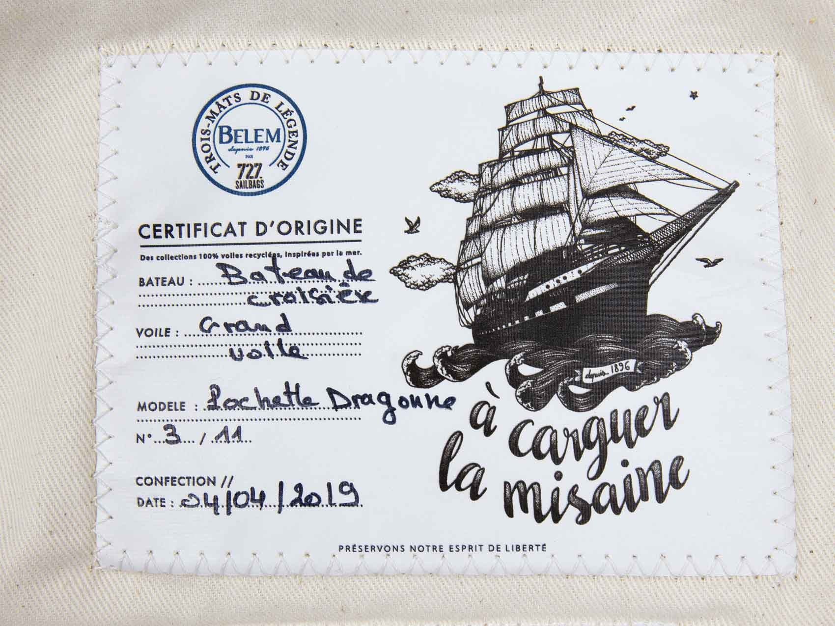 Pochette dragonne Belem