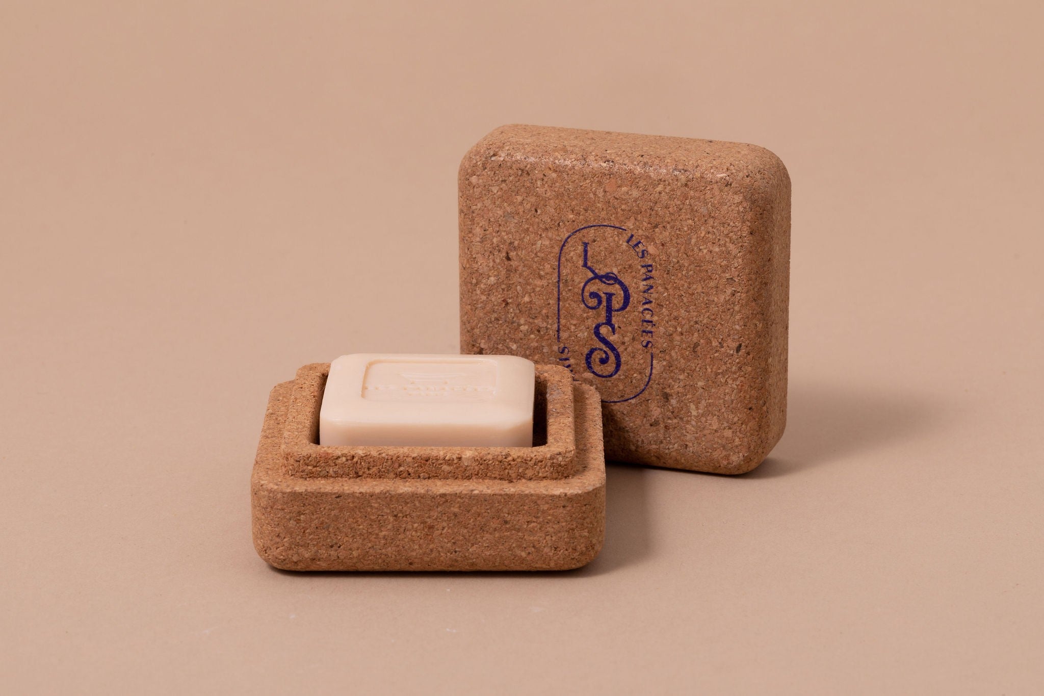Etui à savon solide en liège