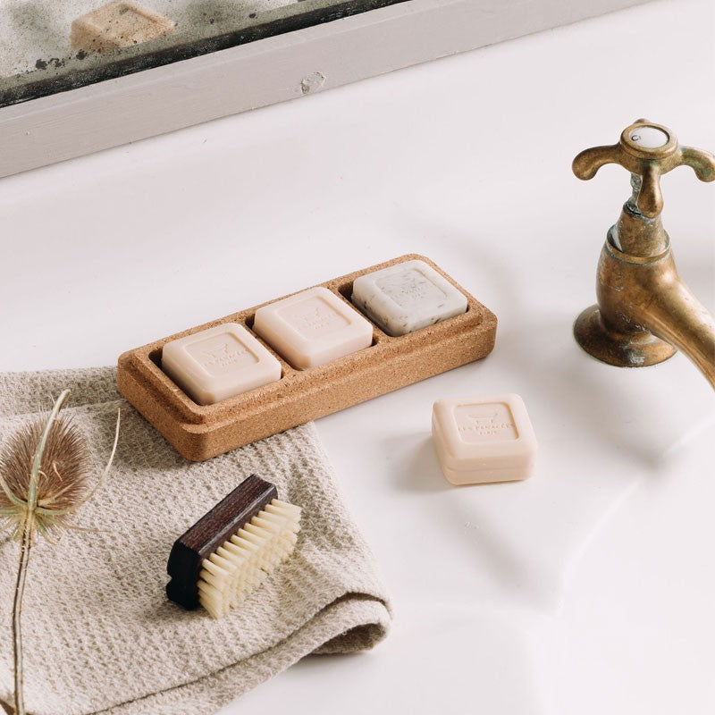 Coffret 3 savons : savon doux, shampoing et après-shampoing