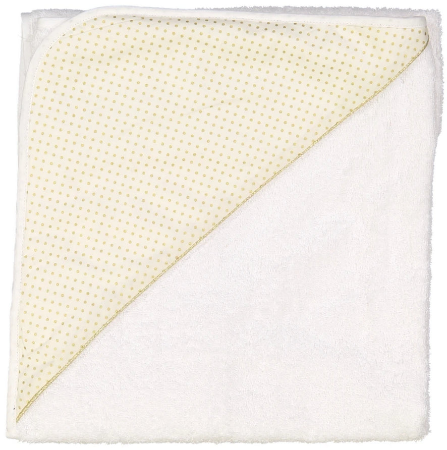 Coffret bain motif Poids dorés