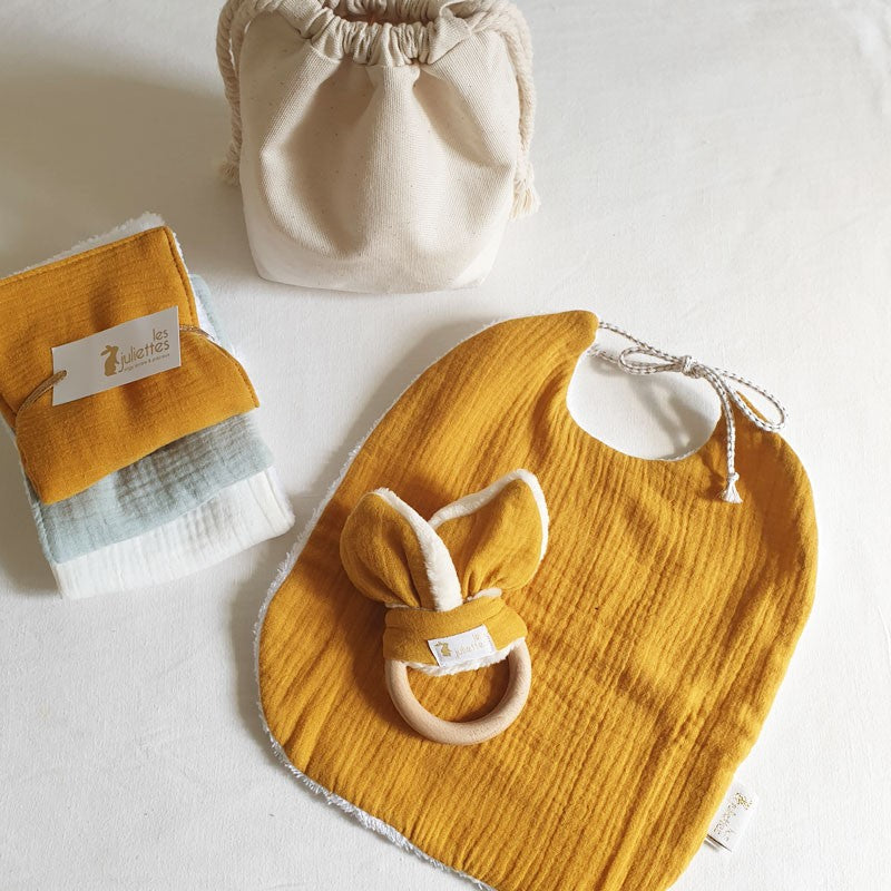 Coffret duo lapinou moutarde