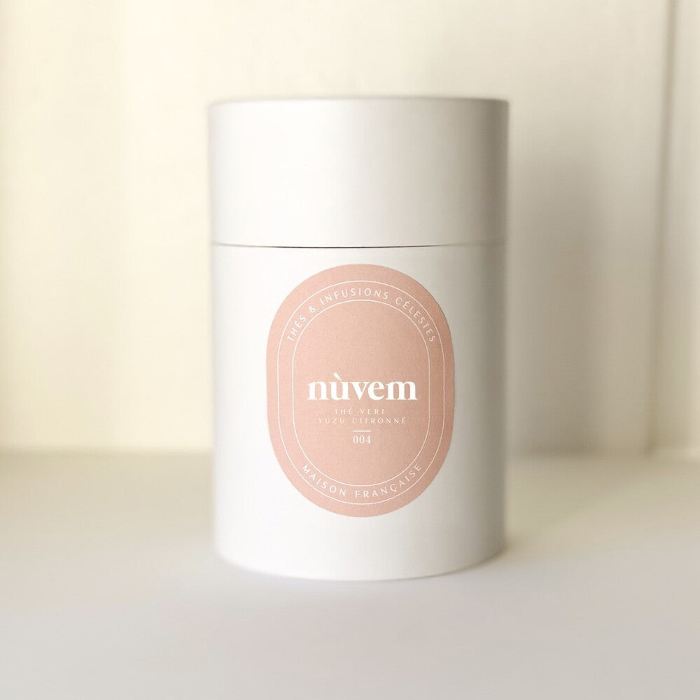 Boite thé vert fleur d&