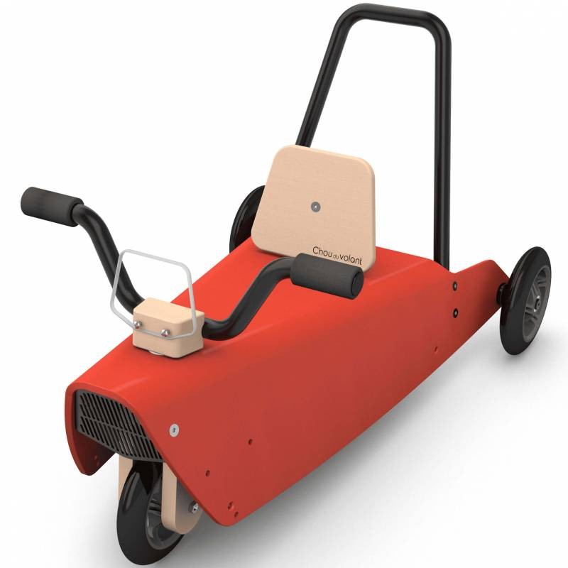 Jouet moto 4 fonctions en 1 Rouge