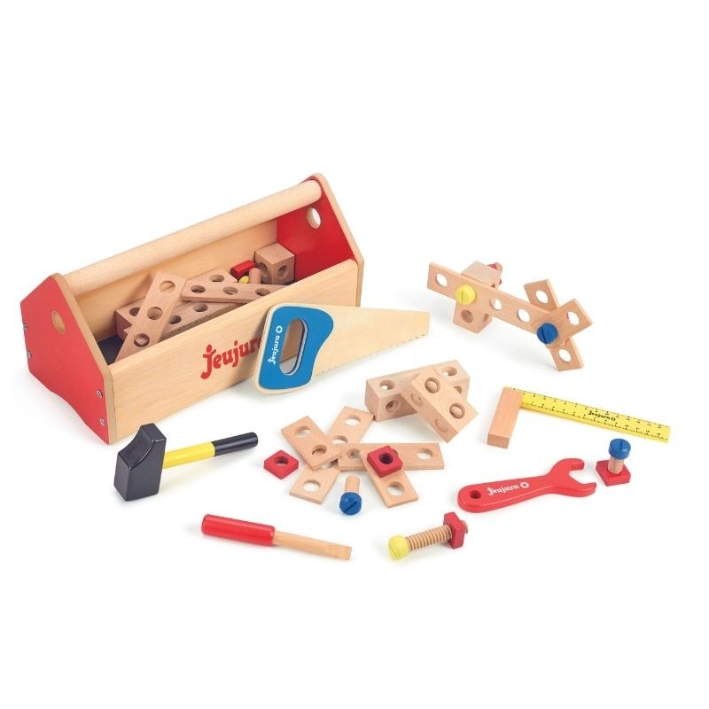 Boîte à outils en bois enfant