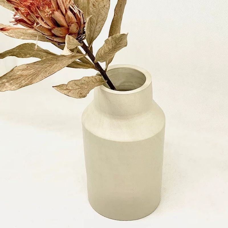 Vase en version mat