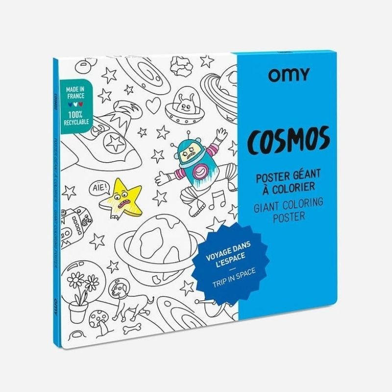 Poster à colorier - Cosmos OMY