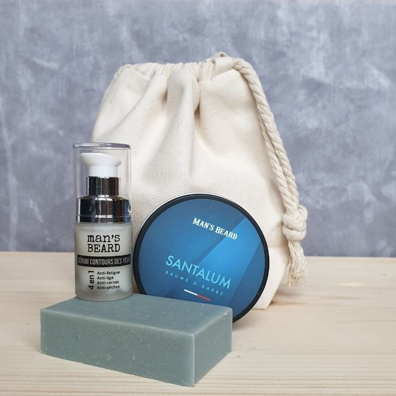 Coffret beauté bio homme - fabriqué en France