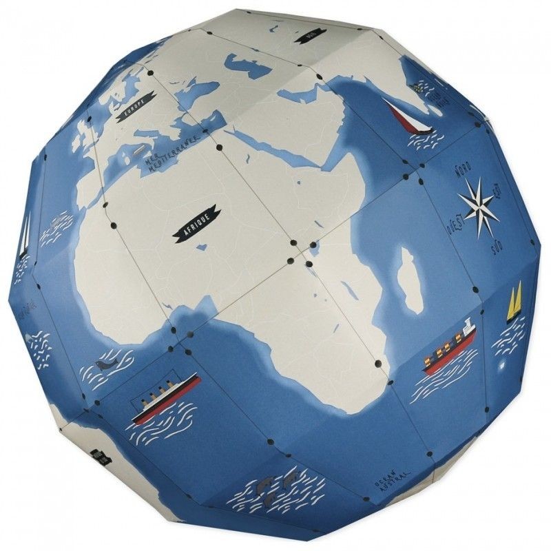 Mon globe à assembler
