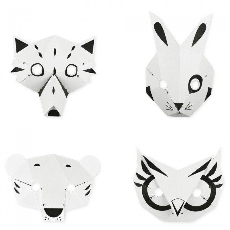 Kit créatif "Mes Masques de la Forêt" - made in France