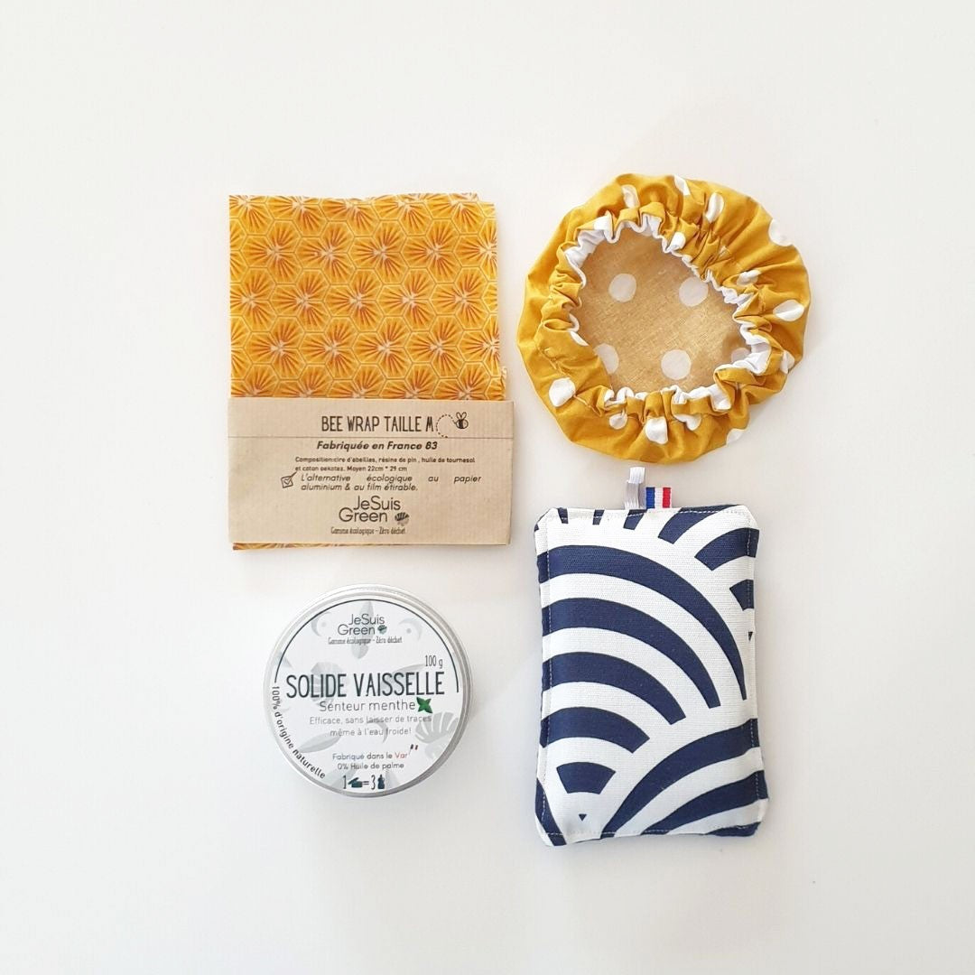 Coffret zéro déchet pour la cuisine - fabriqué en France