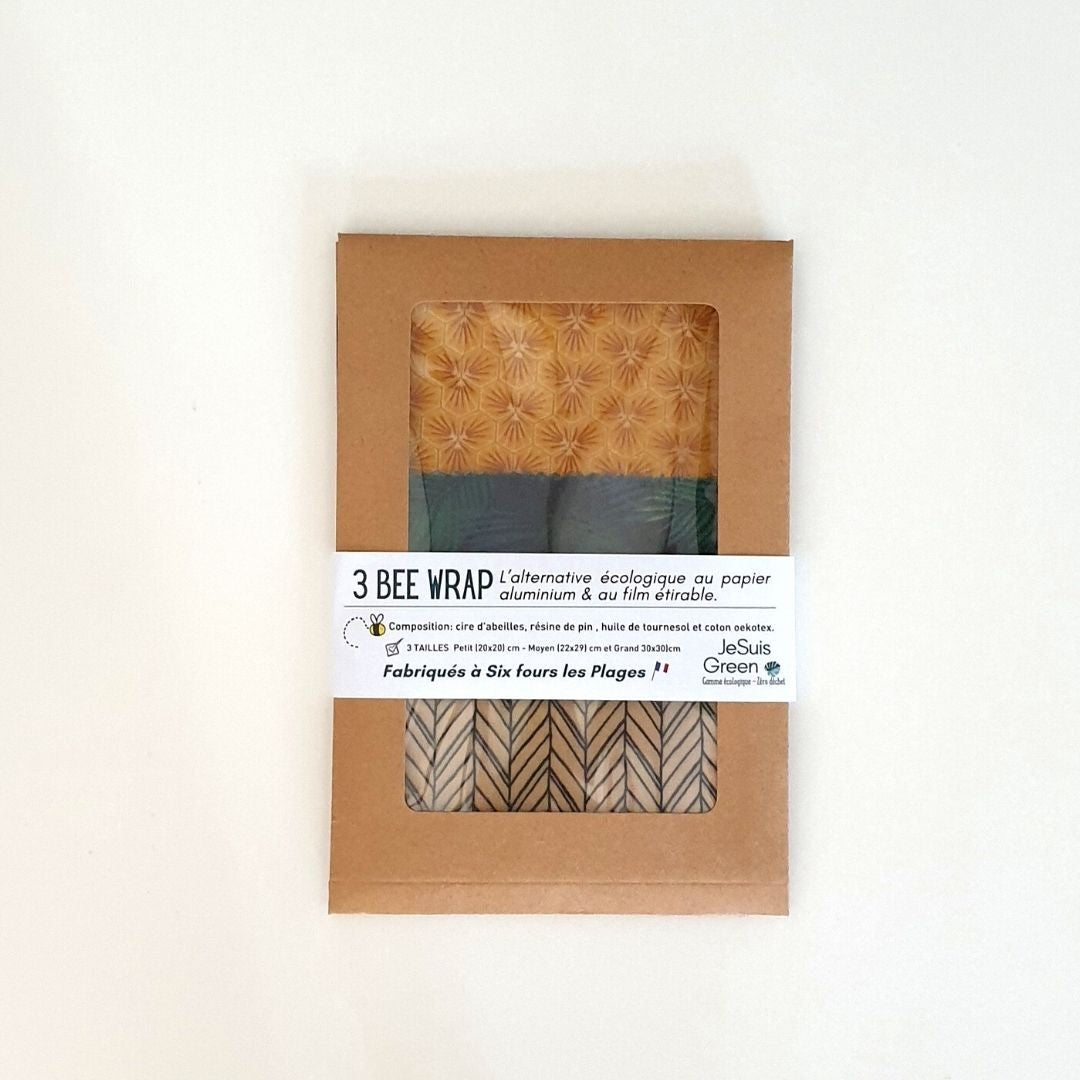 Emballage Bee Wrap - Je suis green