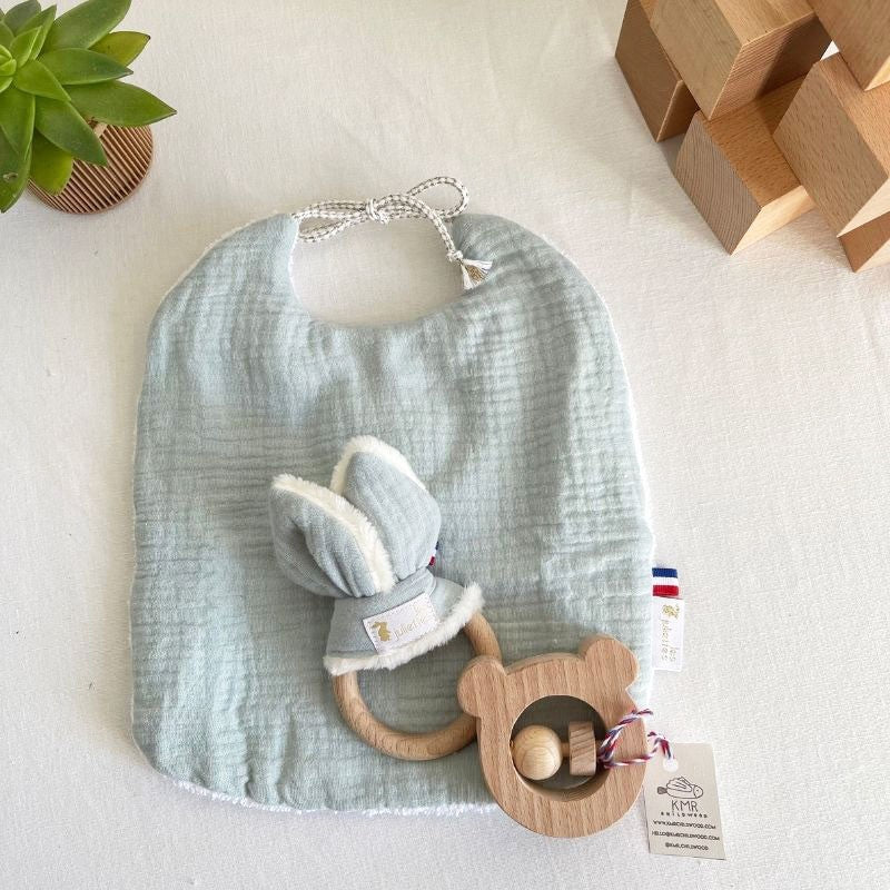coffret bébé "gazouille" ours - jeu d&