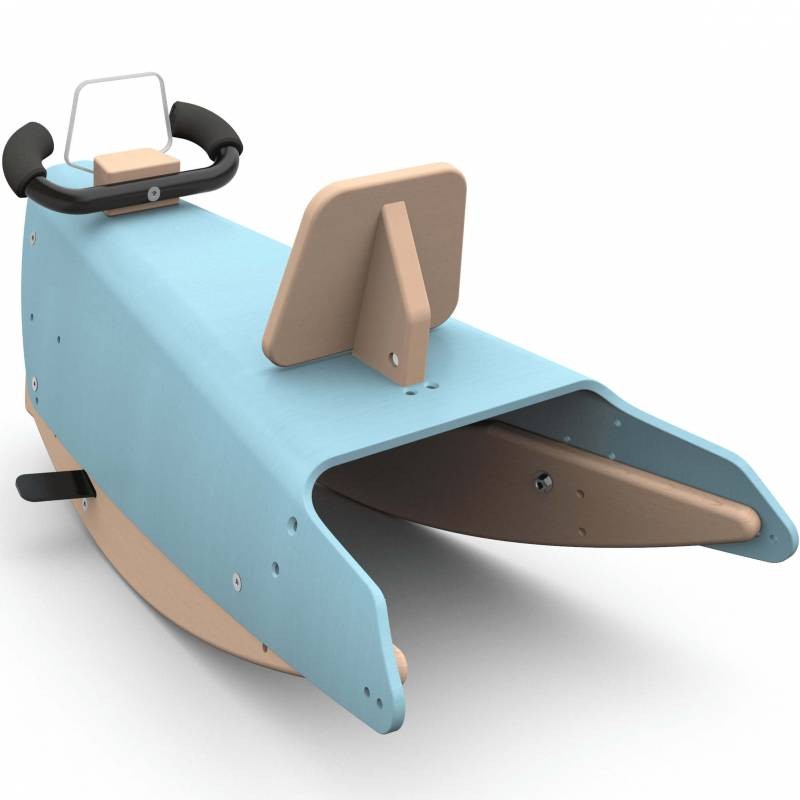 Voiture à bascule Bleu ciel
