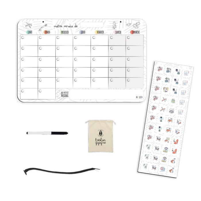 Organisateur mensuel