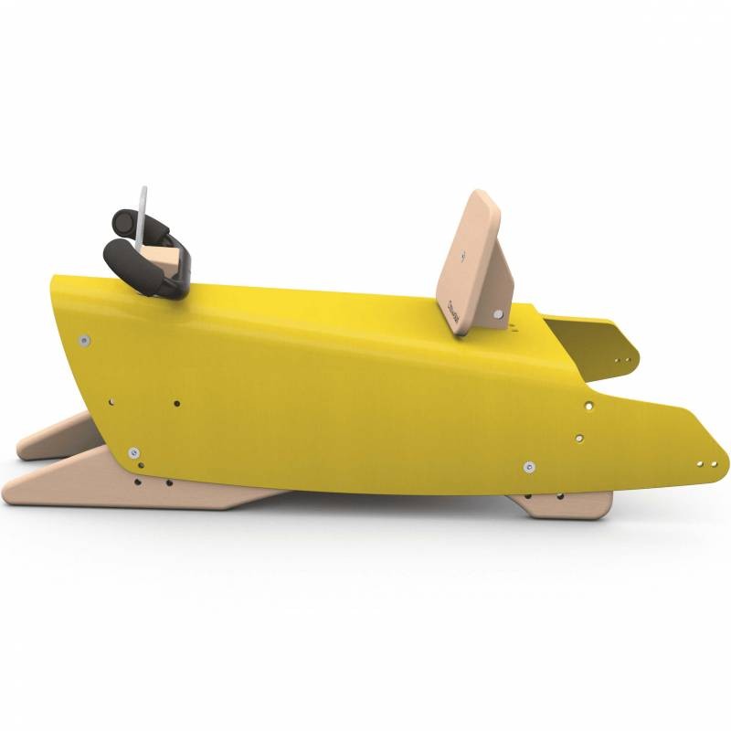 Voiture à bascule Jaune