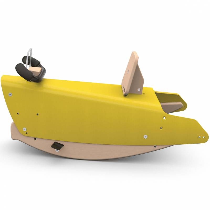 Voiture à bascule Jaune