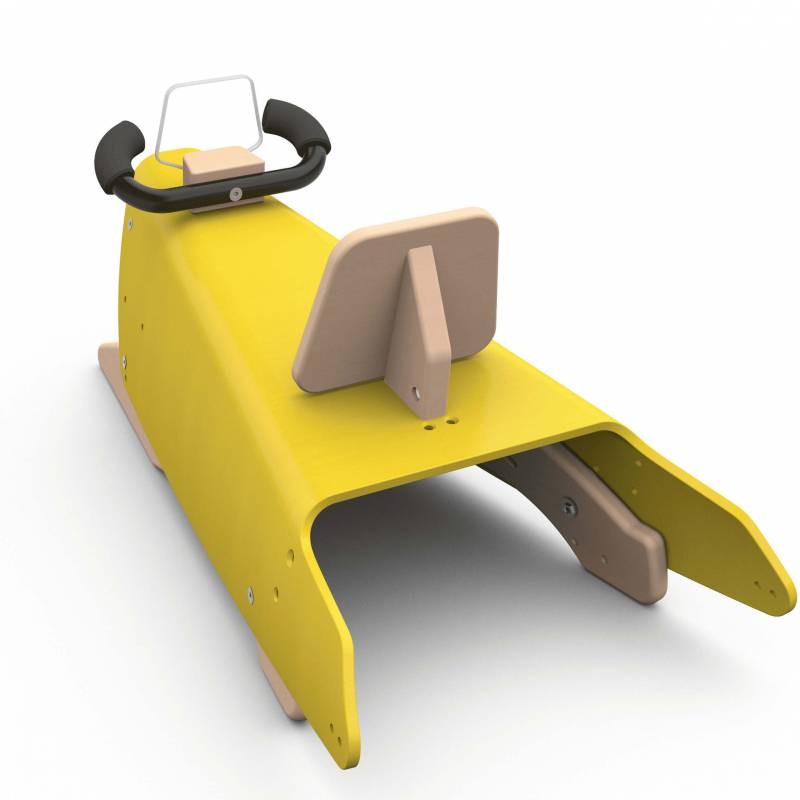 Voiture à bascule Jaune