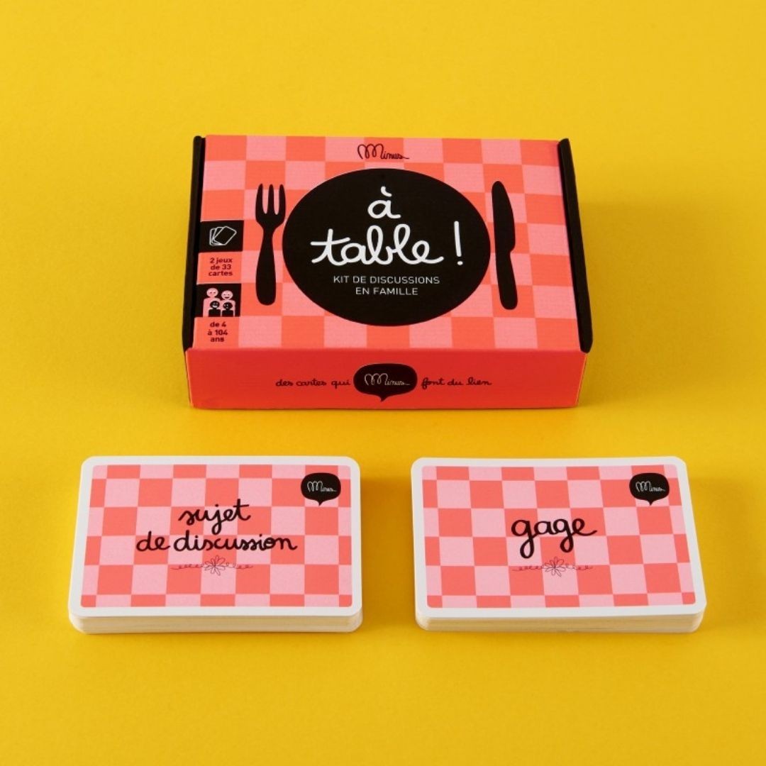 Jeu de cartes "À table !" - Made in france