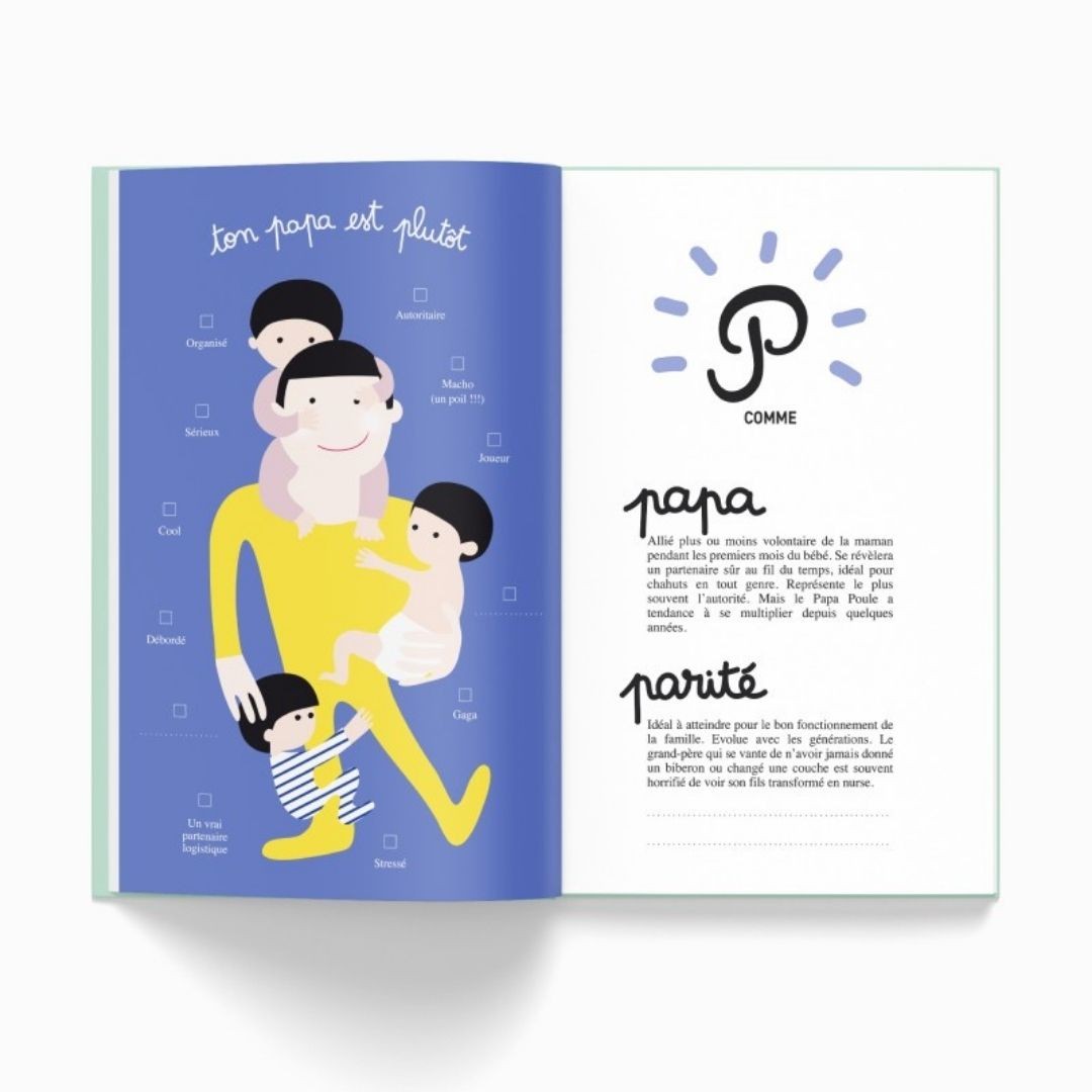 Livre Ta première année de A à Z - livre de naissance