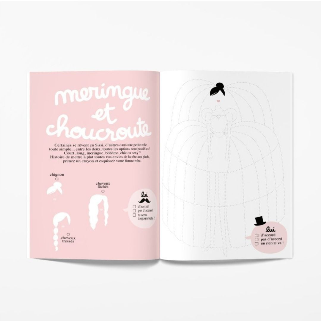 Livre mariage - Minus édition "OH MY GOD JE ME MARIE"