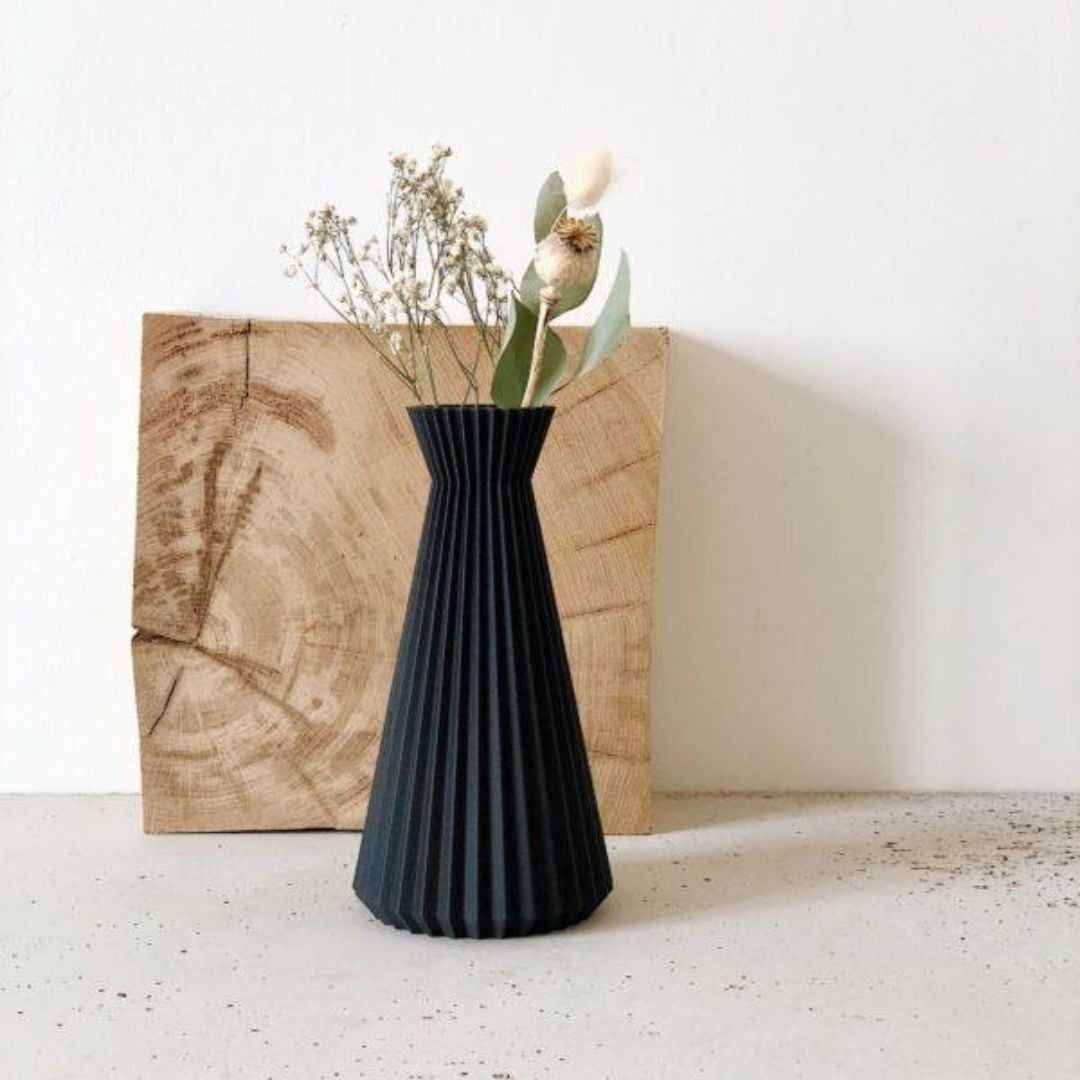 Vase ISHI noir