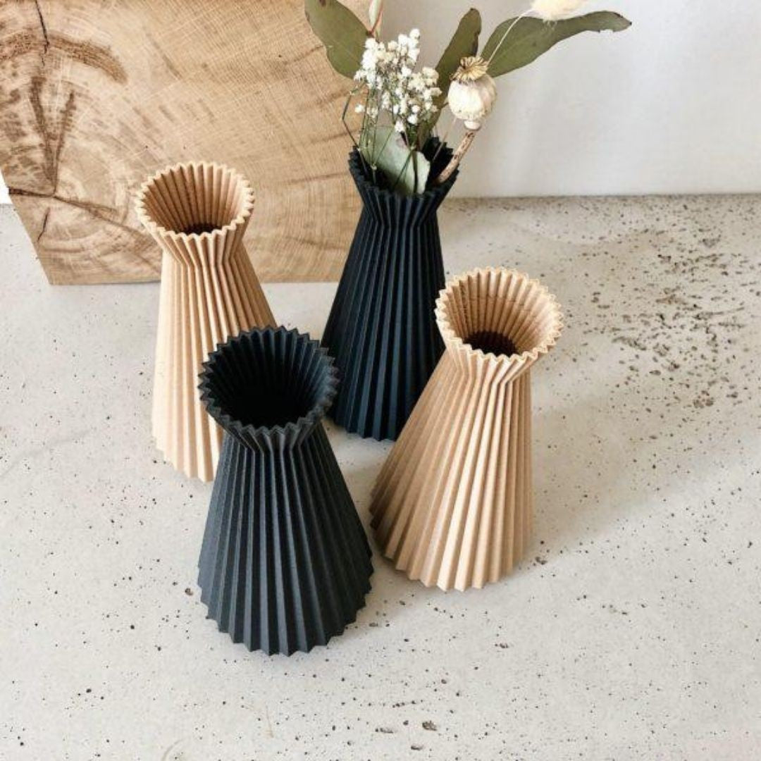 Vase ISHI noir