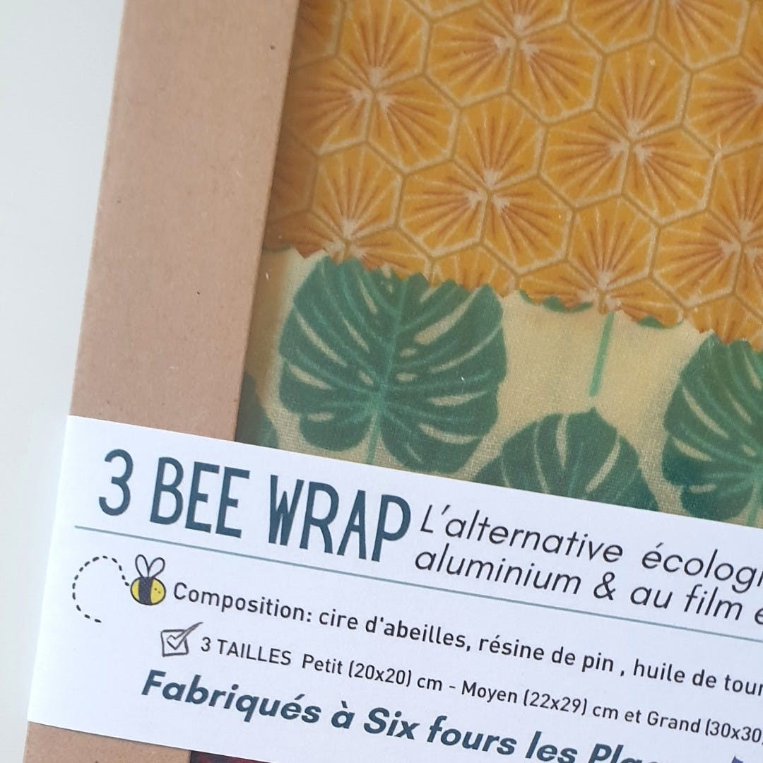 Emballage Bee Wrap rose