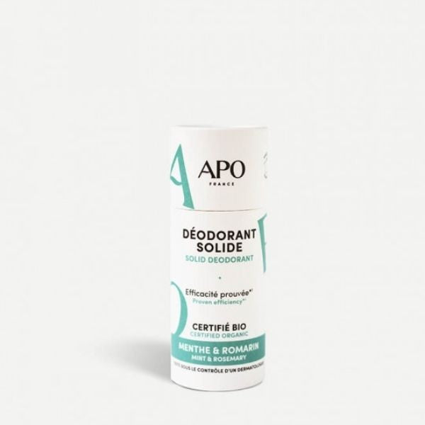 Déodorant solide en stick fraîcheur made in france de APO France