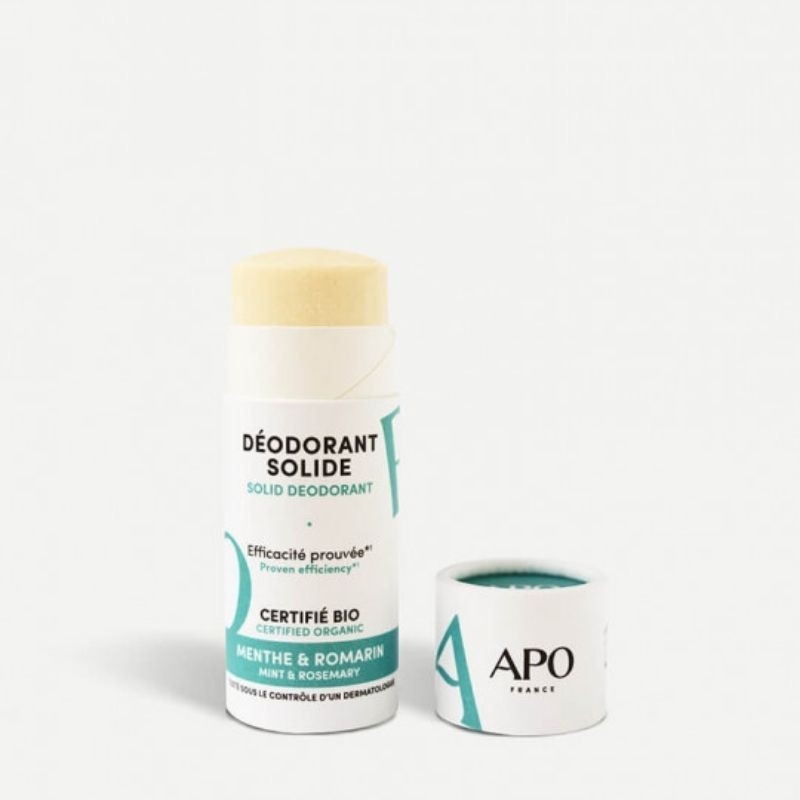 Déodorant solide en stick Fraicheur - zéro déchet made in france APO France
