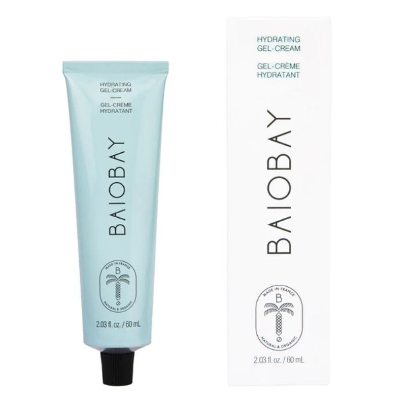 Gel Crème Hydratant Visage 100% naturel - cosmétique bio et végan Baiobay