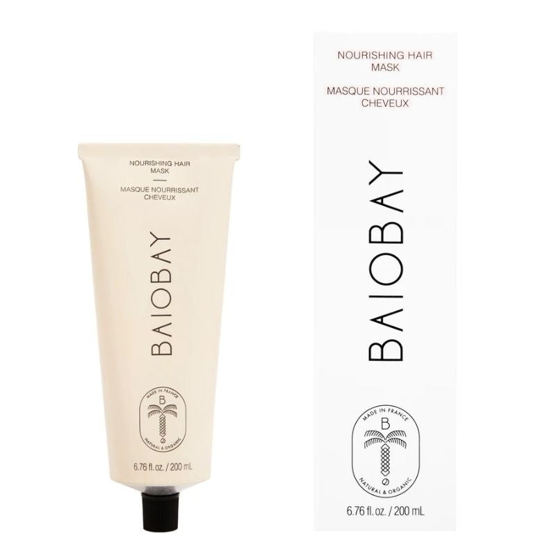 Masque Nourrissant cheveux baume enrichi en Huile de Coco - Baiobay