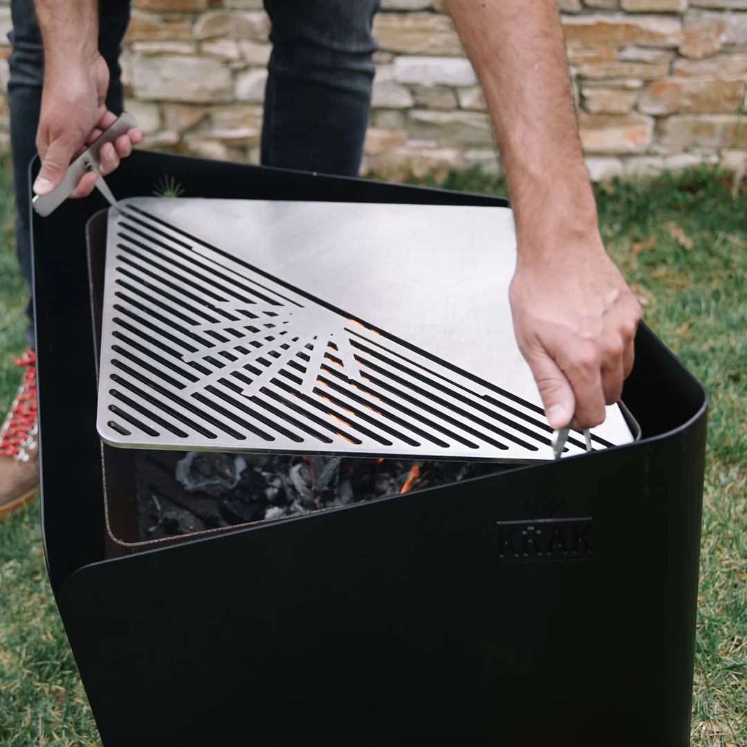 Plancha / Grille Inox pour brasero Levant