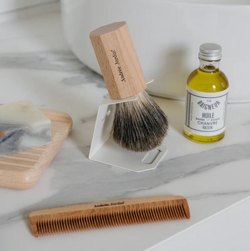 Blaireau barbe pour rasage Andree jardin