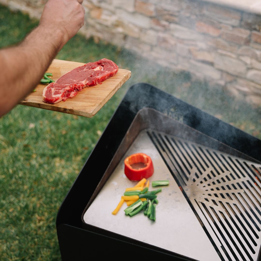 Plancha / Grille Inox pour brasero Levant