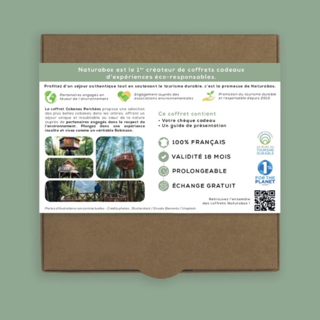 Coffret Cabanes Perchées - Offre complète pour le weekend