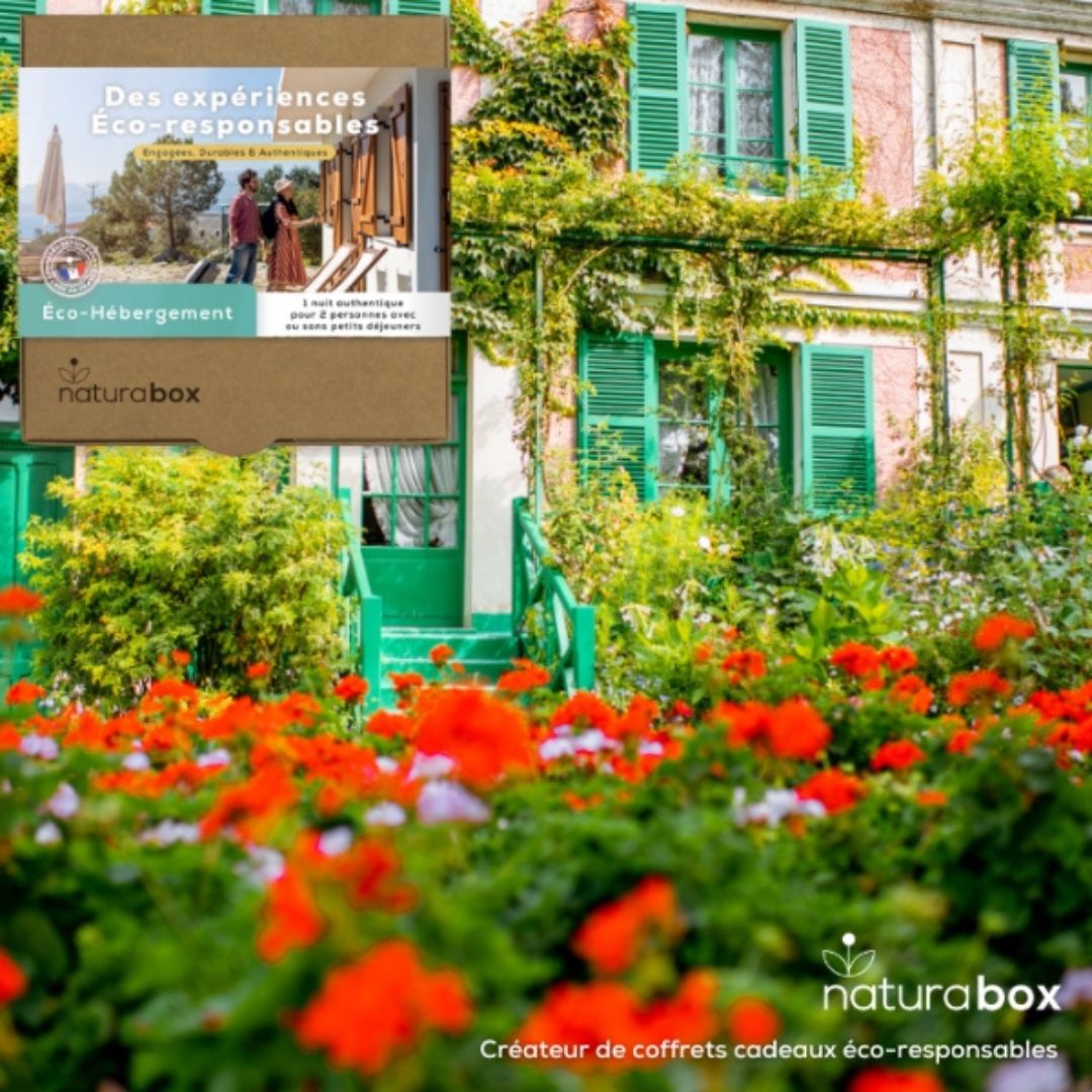 Coffret Éco-Hébergement - Offrir un weekend eco-responsable Naturabox