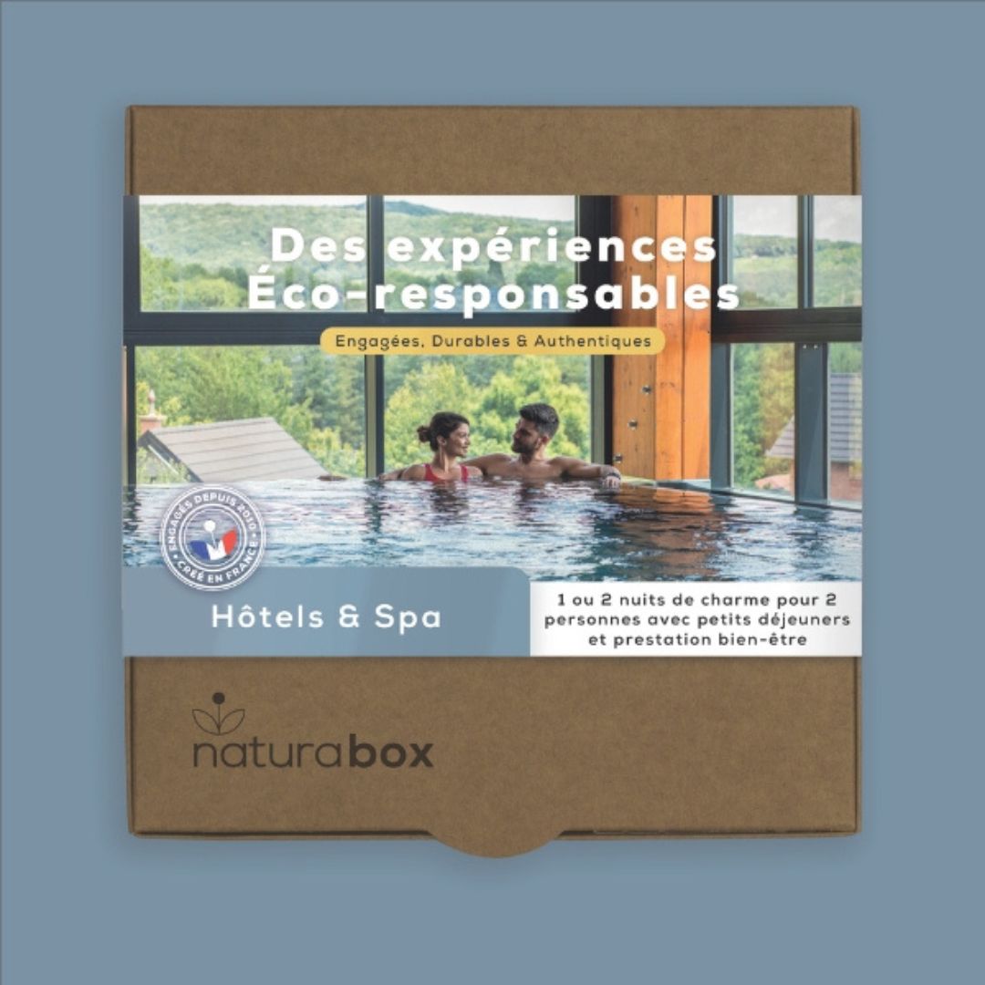 Coffret Hôtels & Spa - Weekend inoubliable en amoureux Naturabox