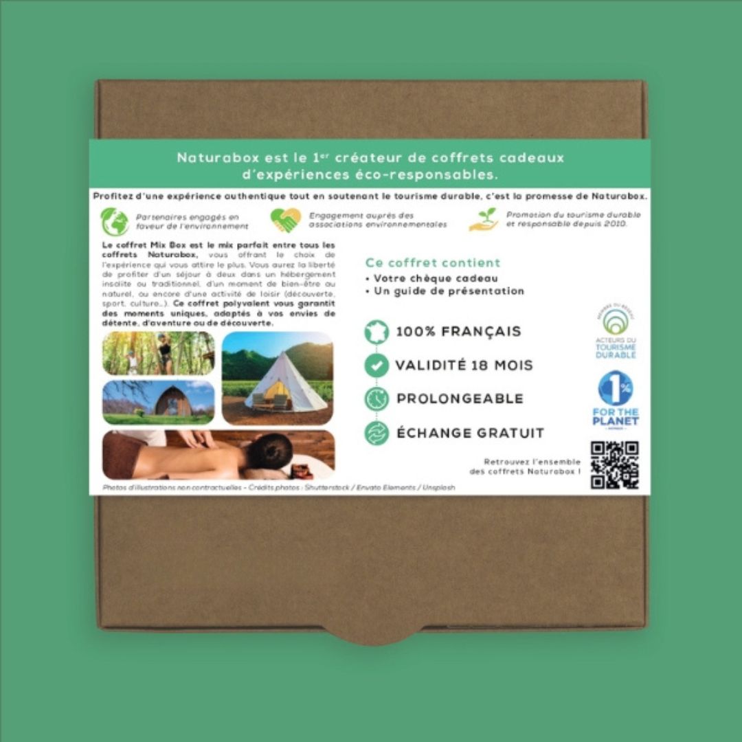 Coffret Mix Box - Activités et expériences eco-responsables Naturabox