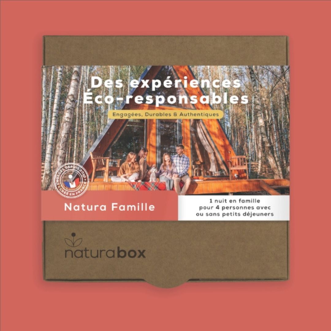 Coffret Natura Famille - Weekend en famille inoubliable Naturabox