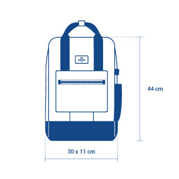 Sac à dos Wally 3Di gris